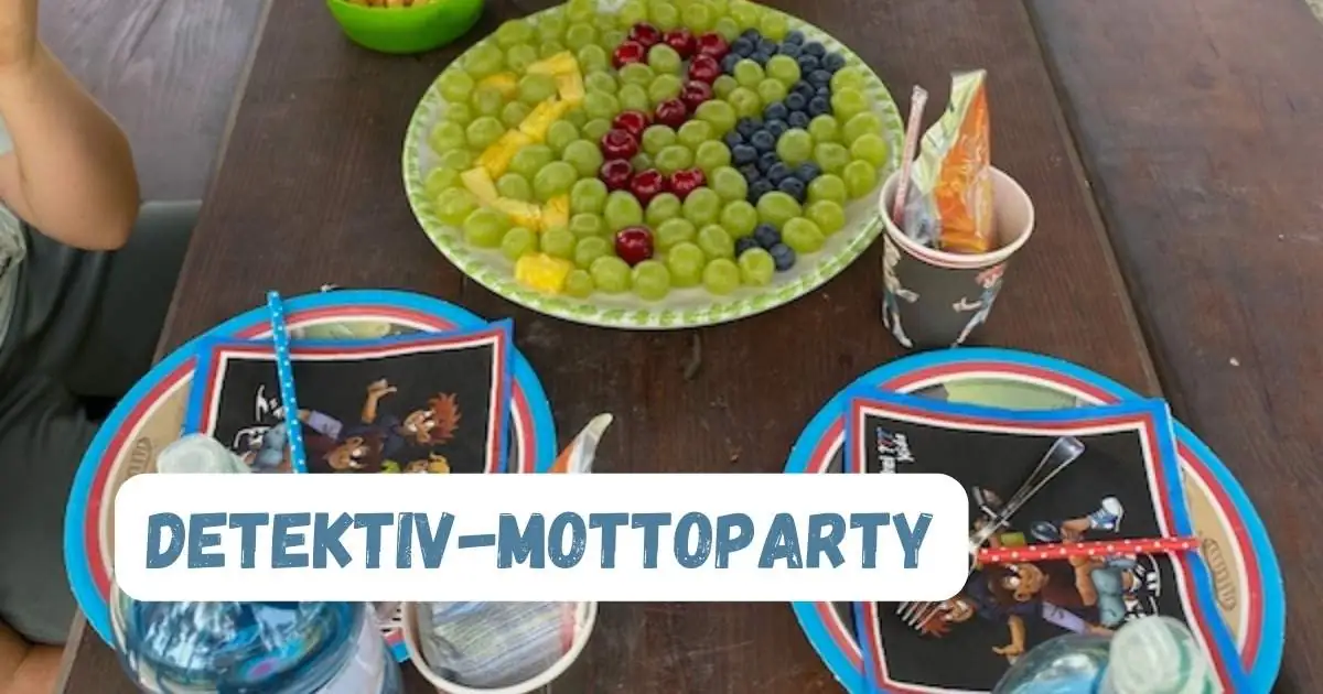 Detektiv Geburtstag feiern: Unsere komplette Motto-Party mit Einladung, Deko und Detektiv-Fall